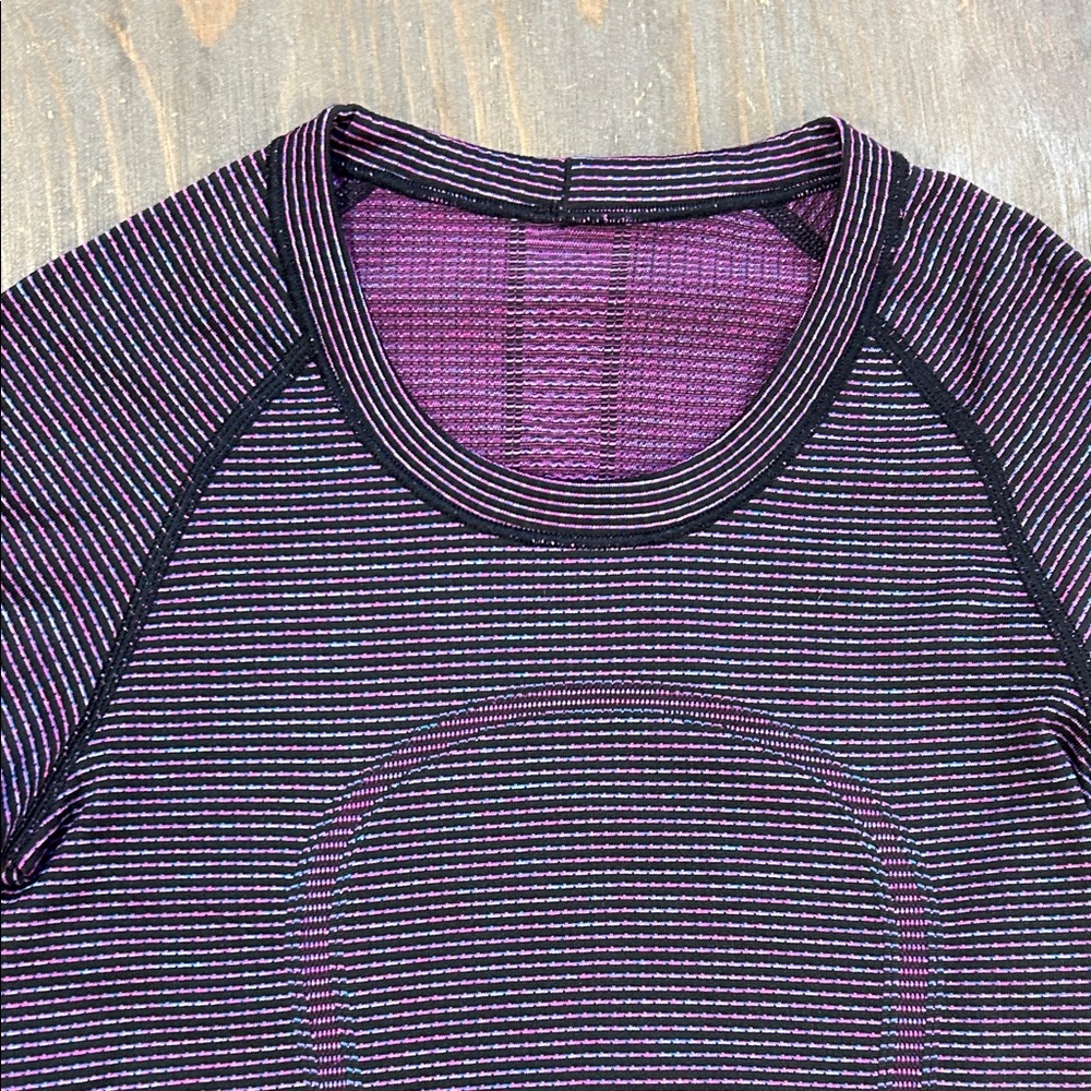 Lululemon Athletica Deep Purple Long Sleeve Tee - Picture 7 of 15